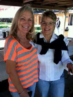 Marilyn Barnes and Taffy Kezeli - 2011