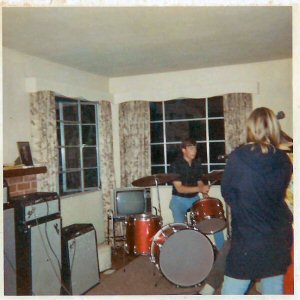 Tom MacDonald on drums