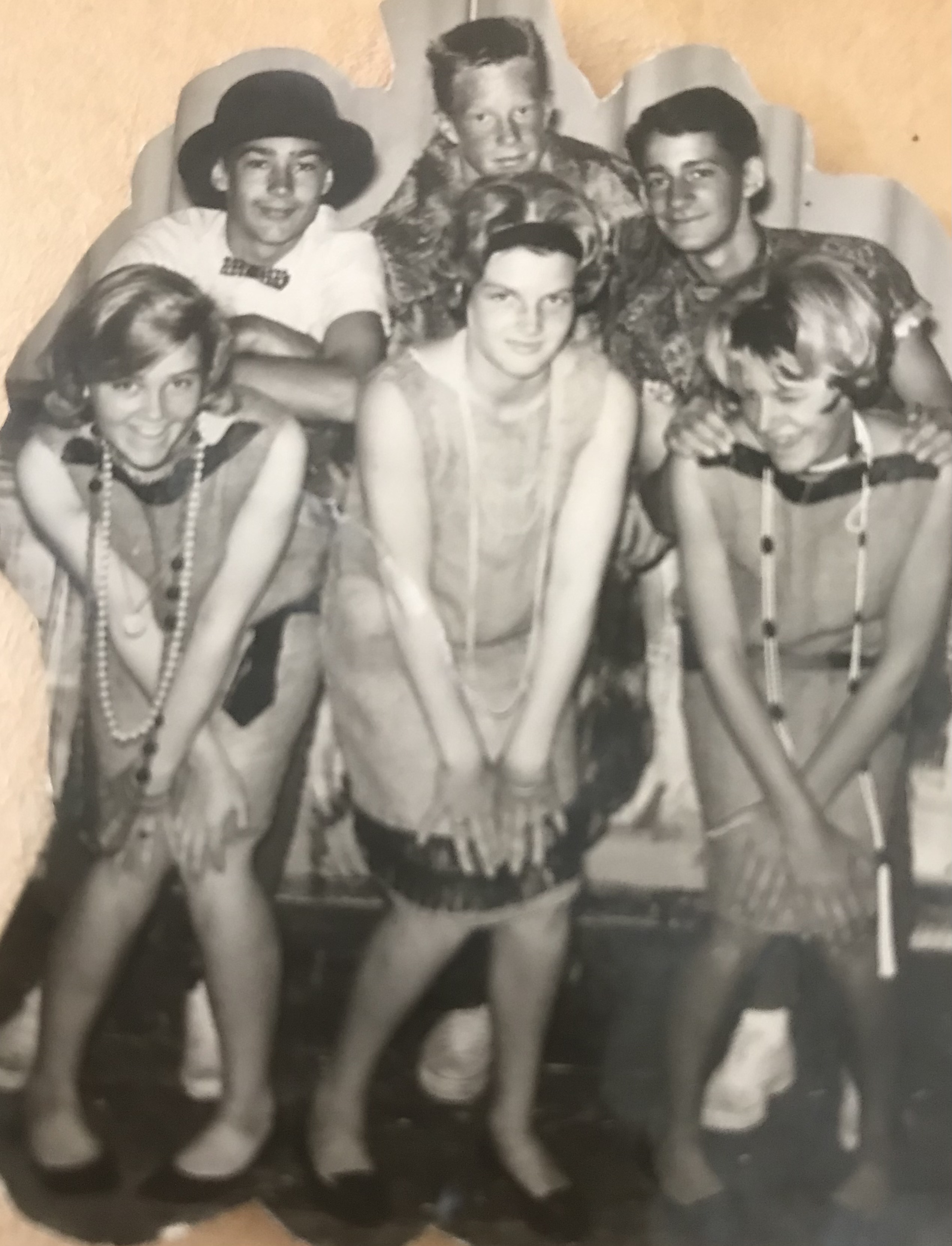 Susan Milstead, Alston Stirline, Georgene Rugg, Roger Lacey, Bill Wyman, Rick Dreher