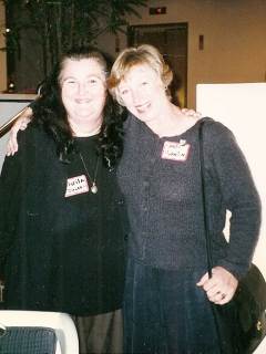 Sandi Thornton with Sheila Foulks- 1996