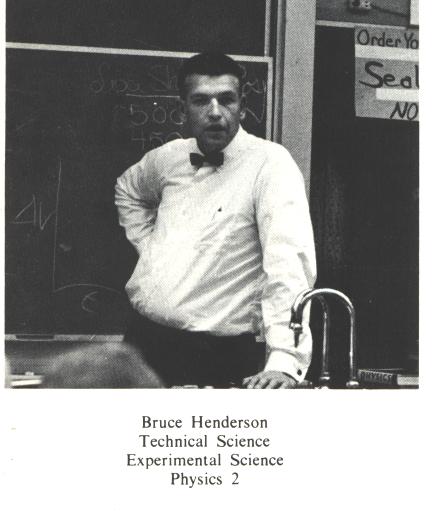 Bruce Henderson - 1968