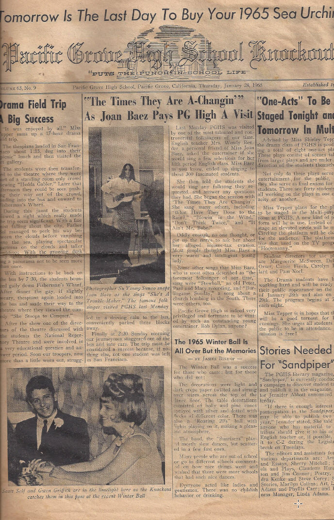 PGHS Knockout 28Jan1965